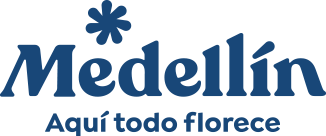 logo Medellín florece