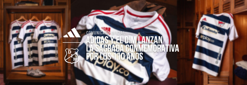 adidas y Deportivo Independiente Medellín presentan la camiseta de los 110 años