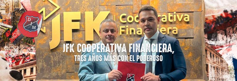 JFK Cooperativa Financiera 3 años más con el Poderoso