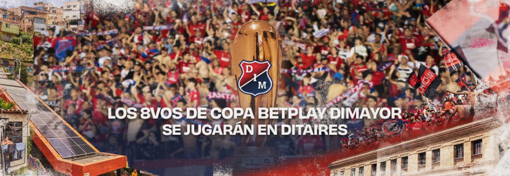 Los octavos de Copa Betplay Dimayor se jugarán en Ditaires