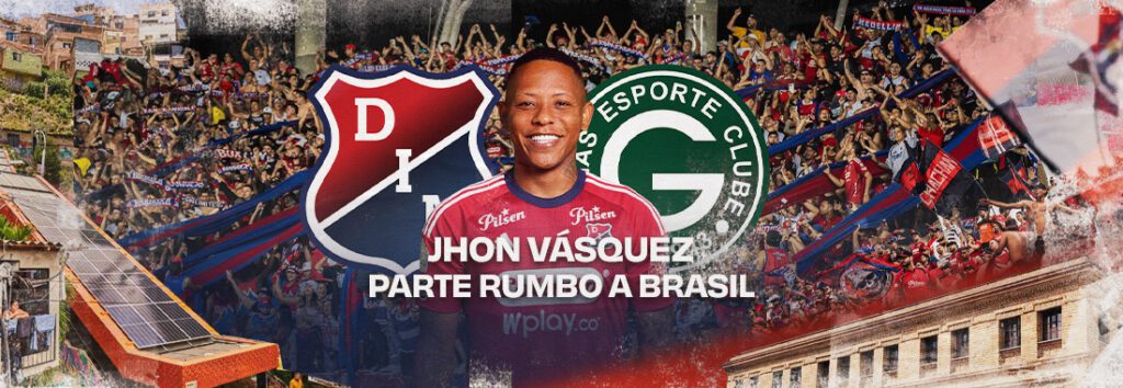 Jhon Vázquez al futbol brasilero